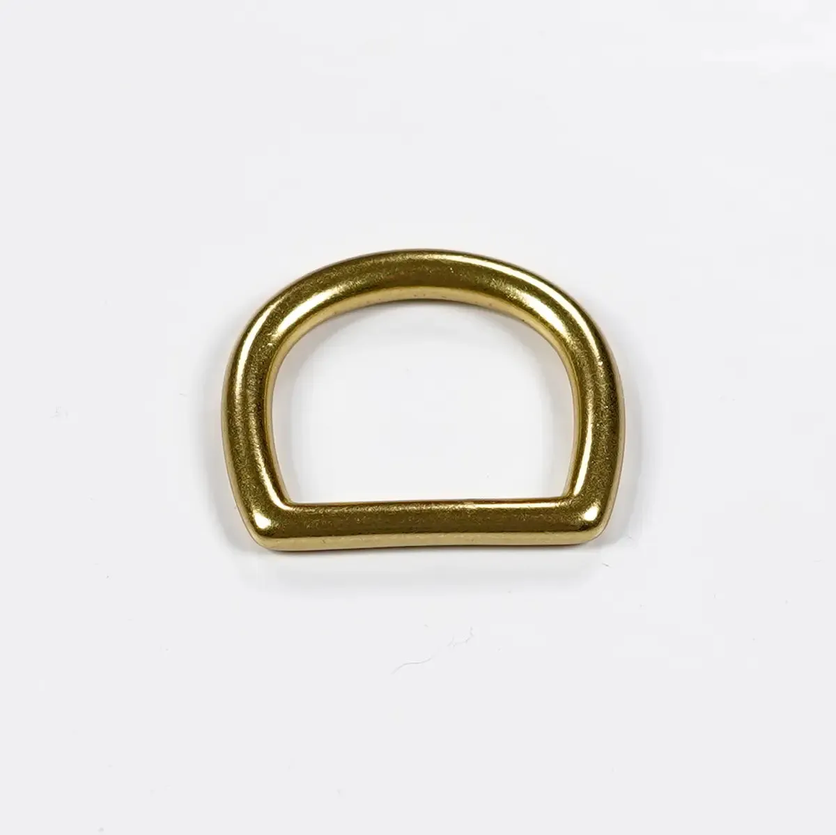 1 Inch Solid Brass Modern D-Ring