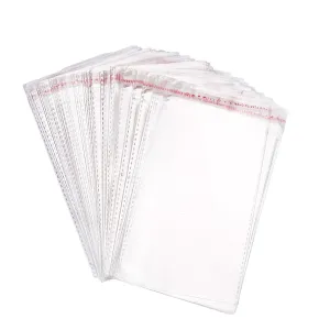 100mmx150mm 40um (100pcs) - Self Sealing Cellophane Resealable Poly Bags
