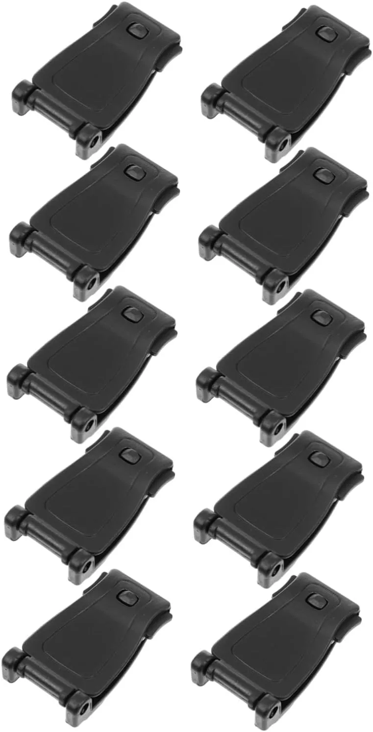 10pcs Backpack Webbing Connecting Buckles Straps for Luggage High Tensile Strength Travel Accessories Kit