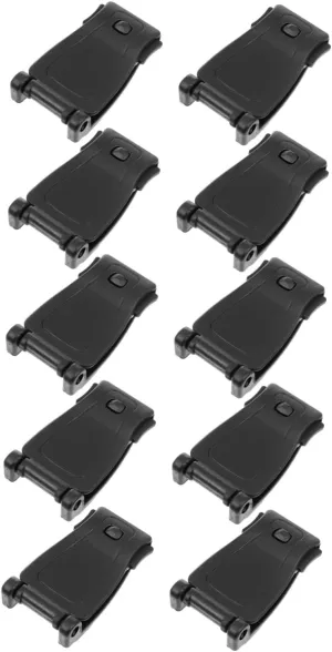 10pcs Backpack Webbing Connecting Buckles Straps for Luggage High Tensile Strength Travel Accessories Kit