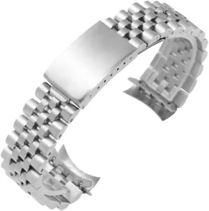 18mm 19mm 22mm 20mm Stainless Steel Strap fit for Rolex Metal Solid Band fit for Samsung Watch 4 Gear S3 S2 fit for Huawei GT 2Pro Bracelet