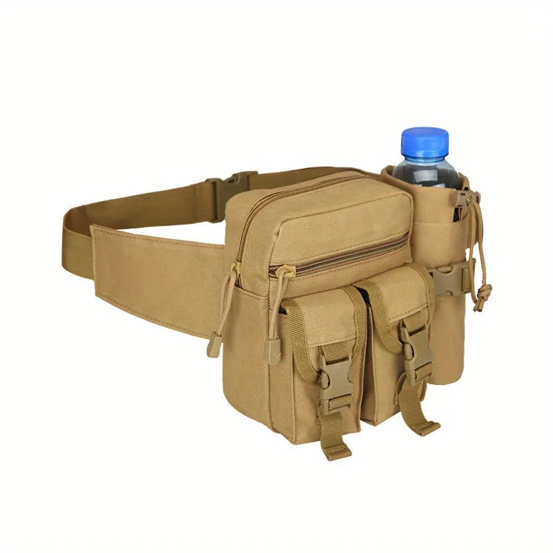 1pc Waterproof Nylon Fanny Pack Men