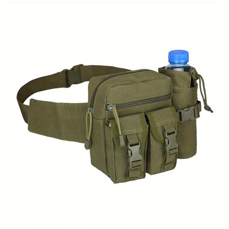 1pc Waterproof Nylon Fanny Pack Men