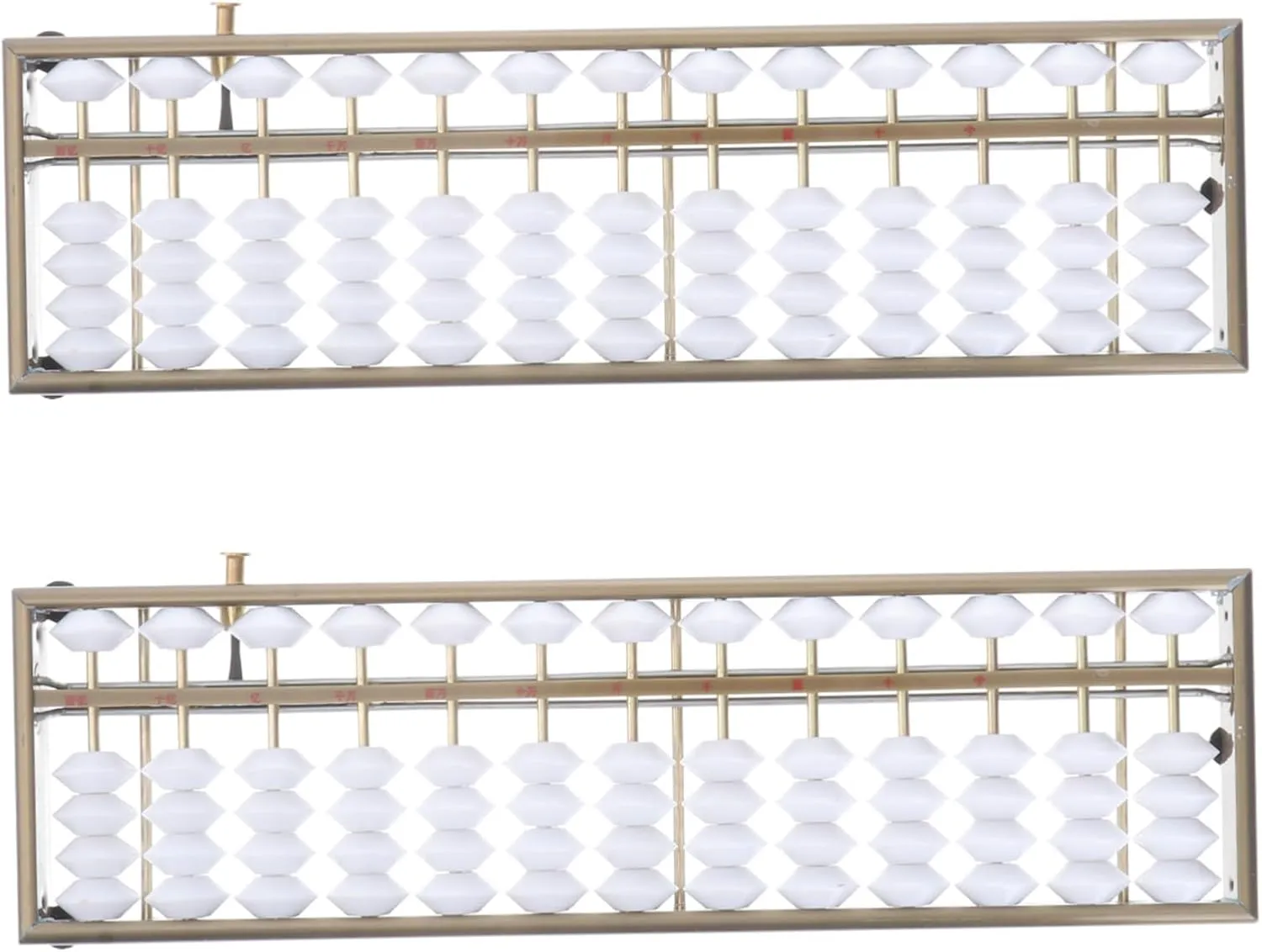 2 Pcs Arithmetic Abacus for Bead Calculator Portable Learning Tool for Early Math Education Enhance Memory and Attention Skills