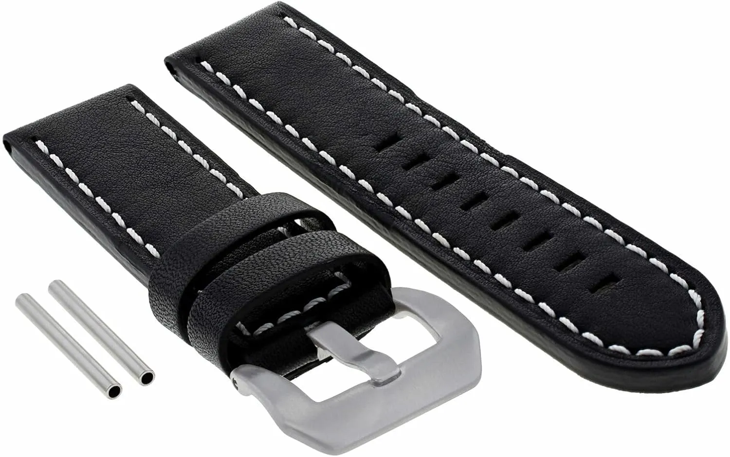 20-22-24MM Genuine Italian Leather Watch Band Strap for Any Brand Watch