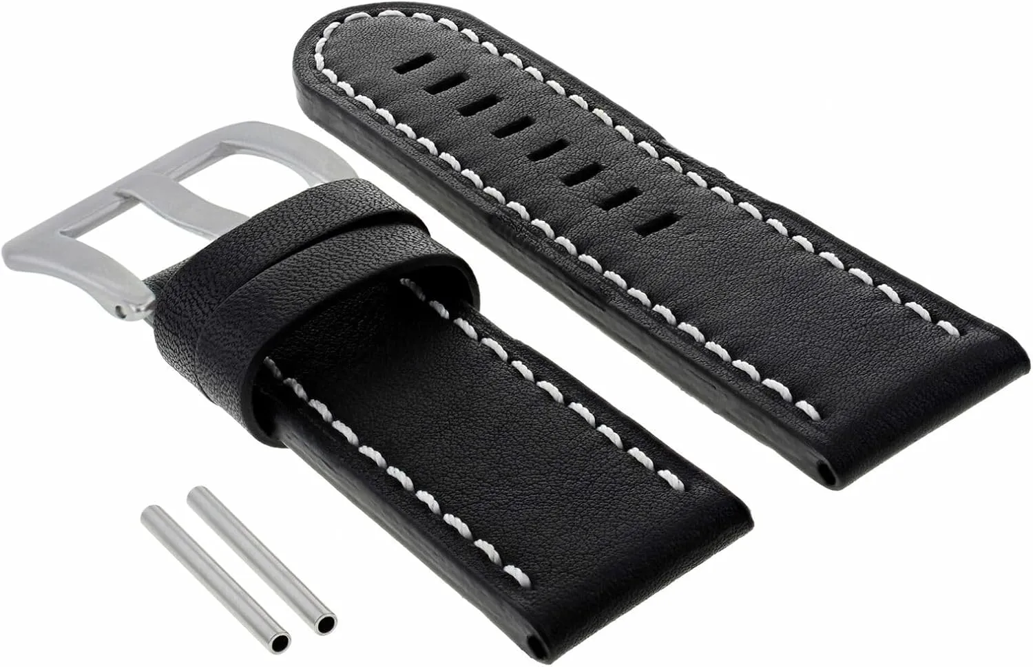 20-22-24MM Genuine Italian Leather Watch Band Strap for Any Brand Watch