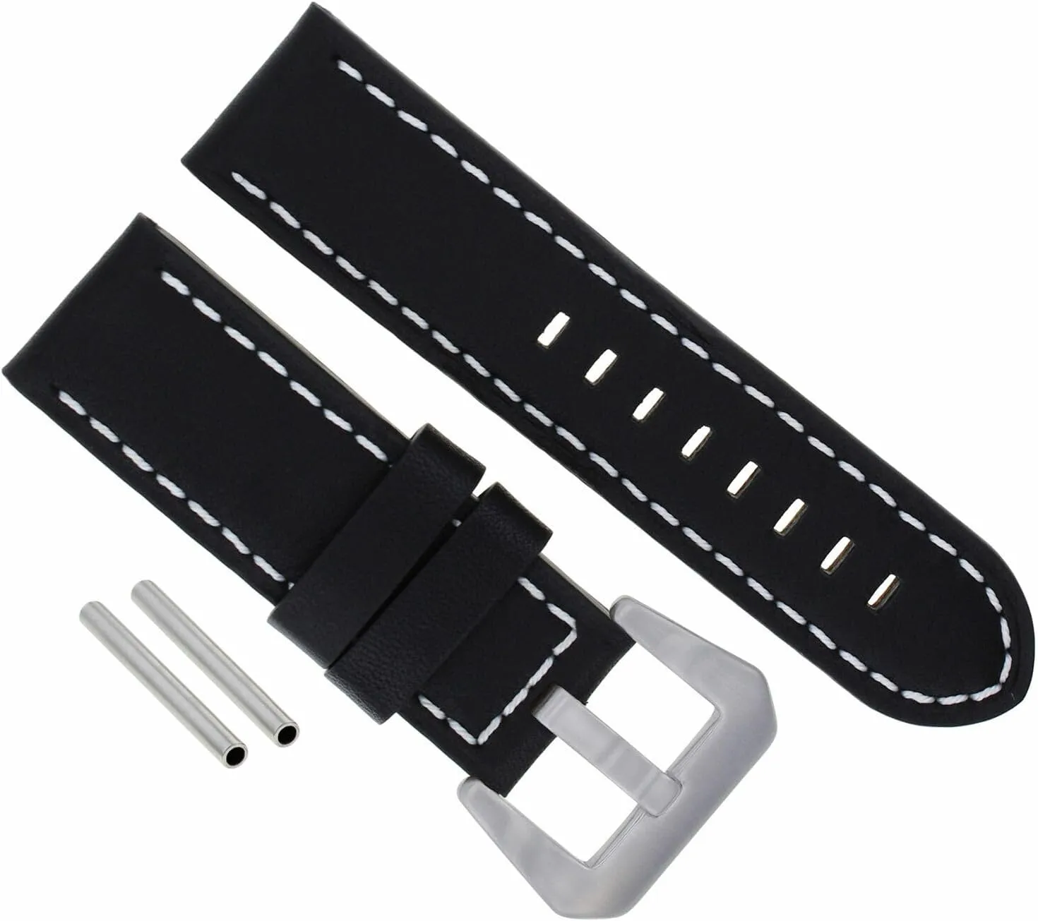 20-22-24MM Genuine Italian Leather Watch Band Strap for Any Brand Watch