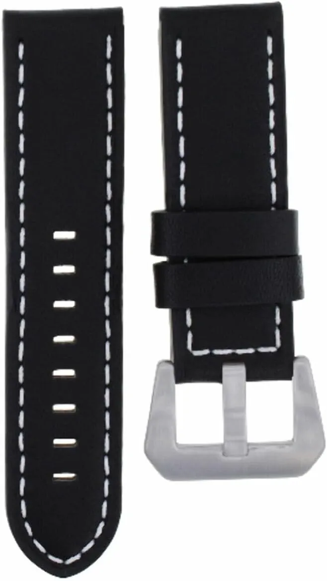 20-22-24MM Genuine Italian Leather Watch Band Strap for Any Brand Watch