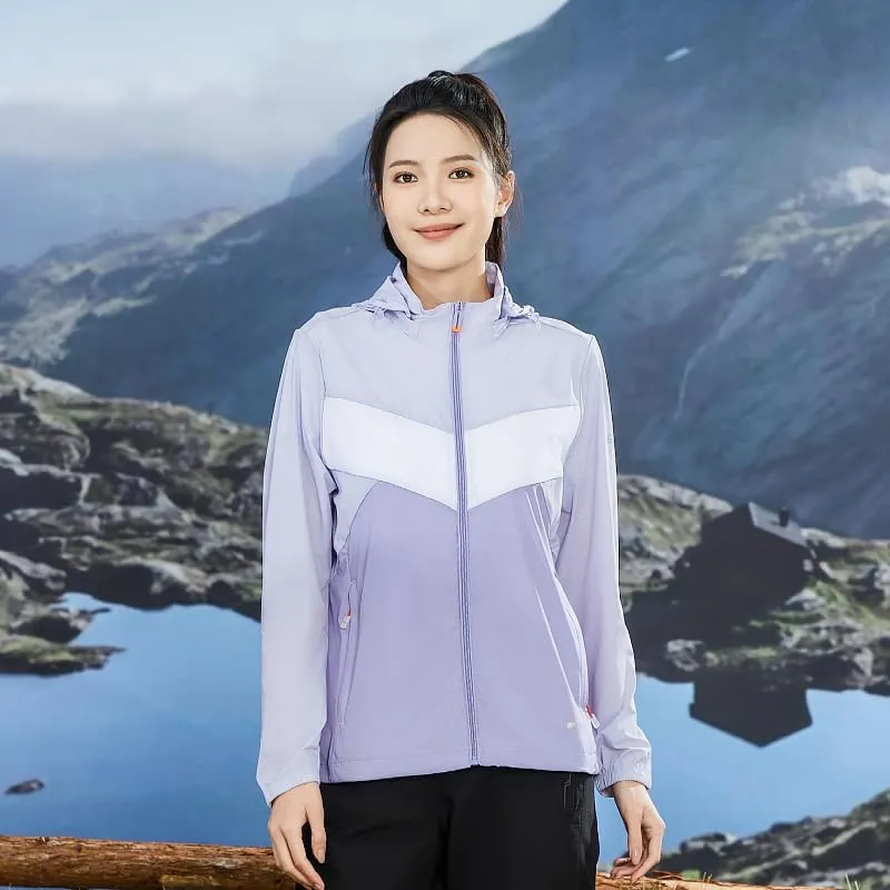 2025 Women's Icy Silk UPF50  Outdoor Sun Jacket: UV-Blocking, Breathable & Convertible for Fishing/Hiking