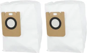 2pcs Non-Woven Fabric Dust Bags ，Compatible for Dreame，D9 Plus Robot Vacuum Cleaner Spare Parts Home Cleaning Replacement Accessories Garbage Bags