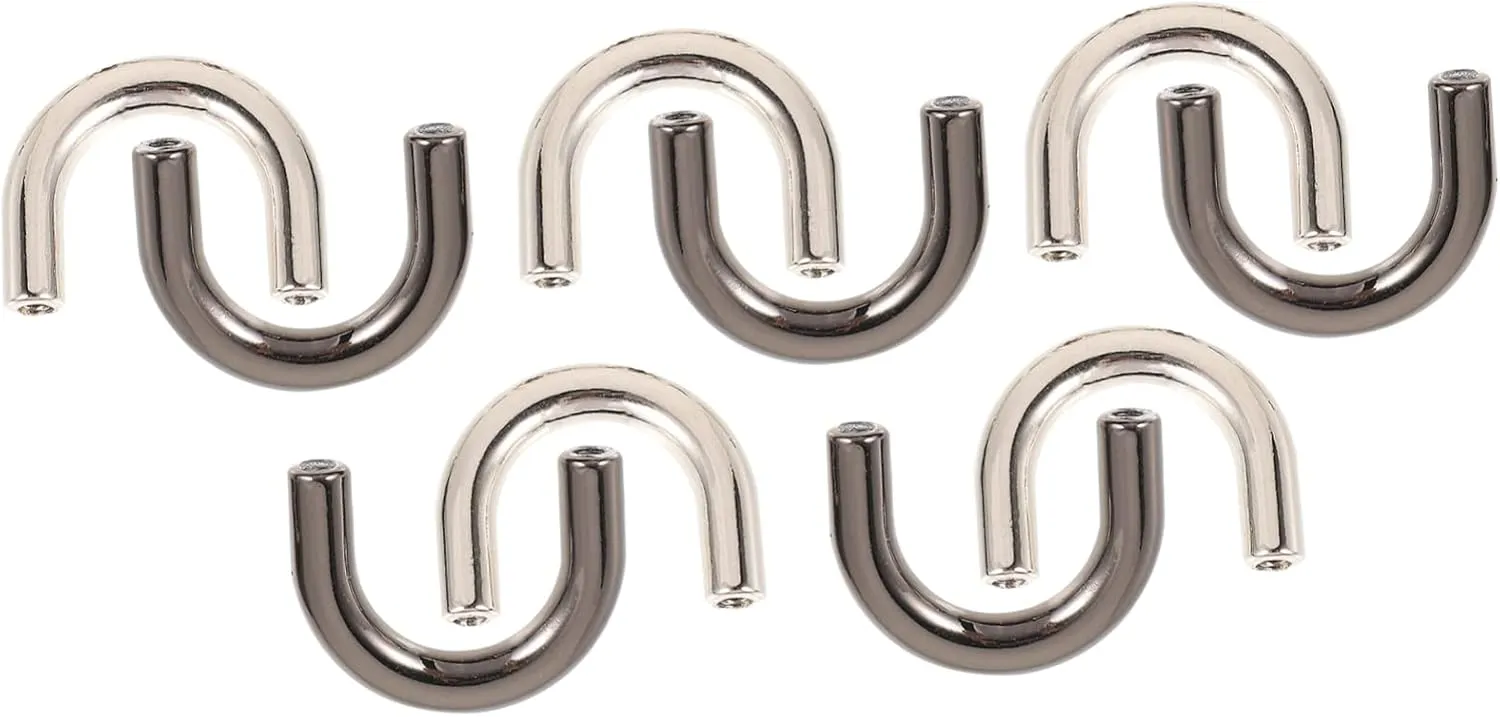 2sets Bag Side Buckle Metal Belt Clasp Shoulder Strap Connection for Handbags 10pcs*2