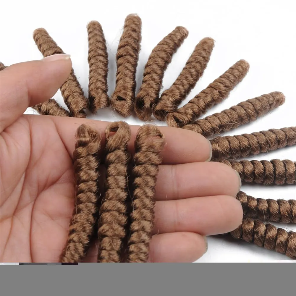 3 Packs Saniay Curl Crochet Braids Short Crochet Braiding Bouncy Twist Spiral Curls Jamaican Twist Hair Extensions 20 Strands/Pack (27, 6 * 10 inch)