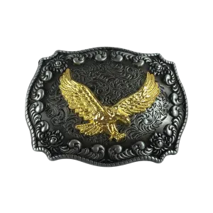 3D Golden Eagle Belt Buckle