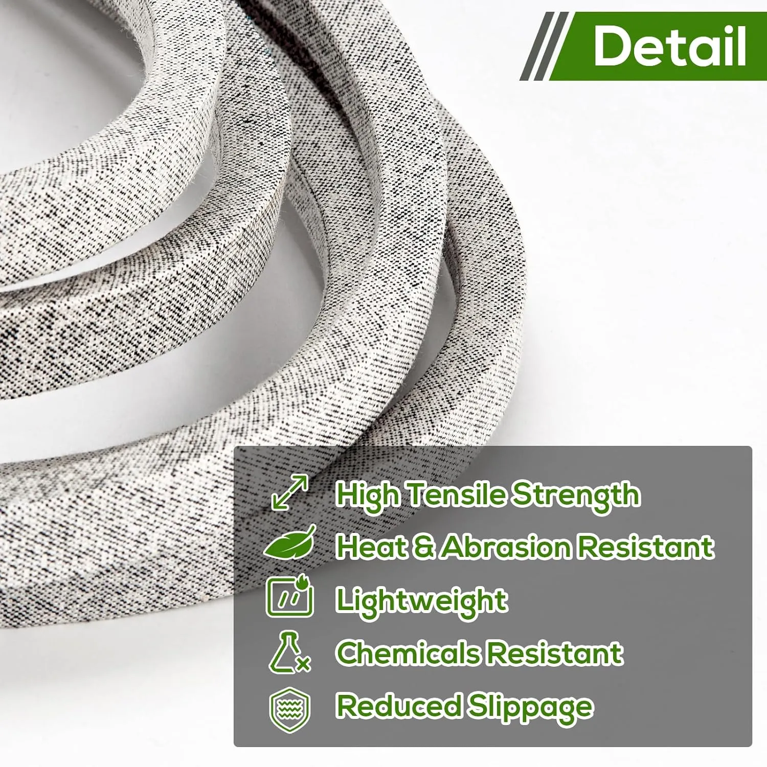 42 inch Lawn Mower Deck Belt Compatible with John Deere GX20072 GY20570,Deck Drive Belt Compatible with L 100 130 1742 D100 D110 D120 D130 X110 X125 X145 E100 E110 E120