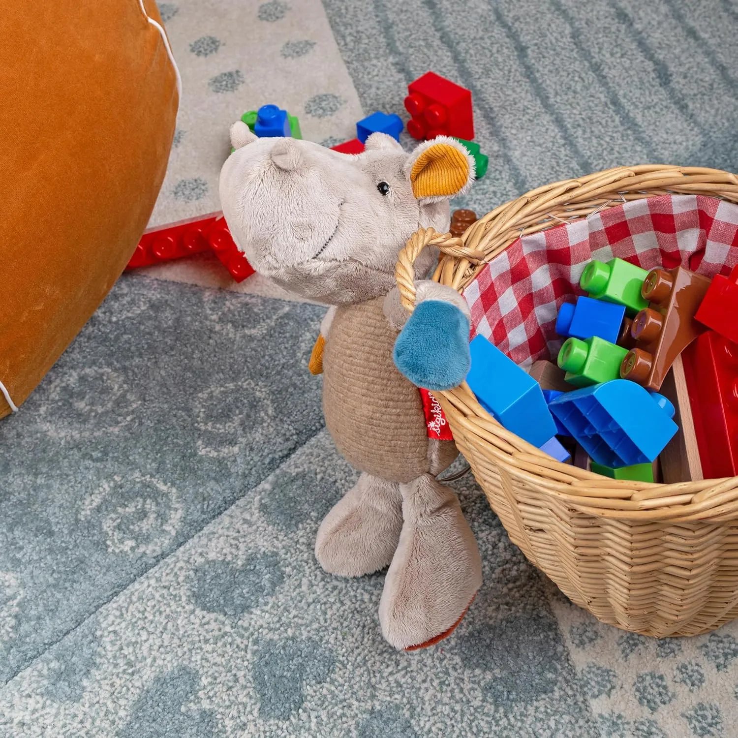 43229 Patchwork Plush Multicoloured/Hippo
