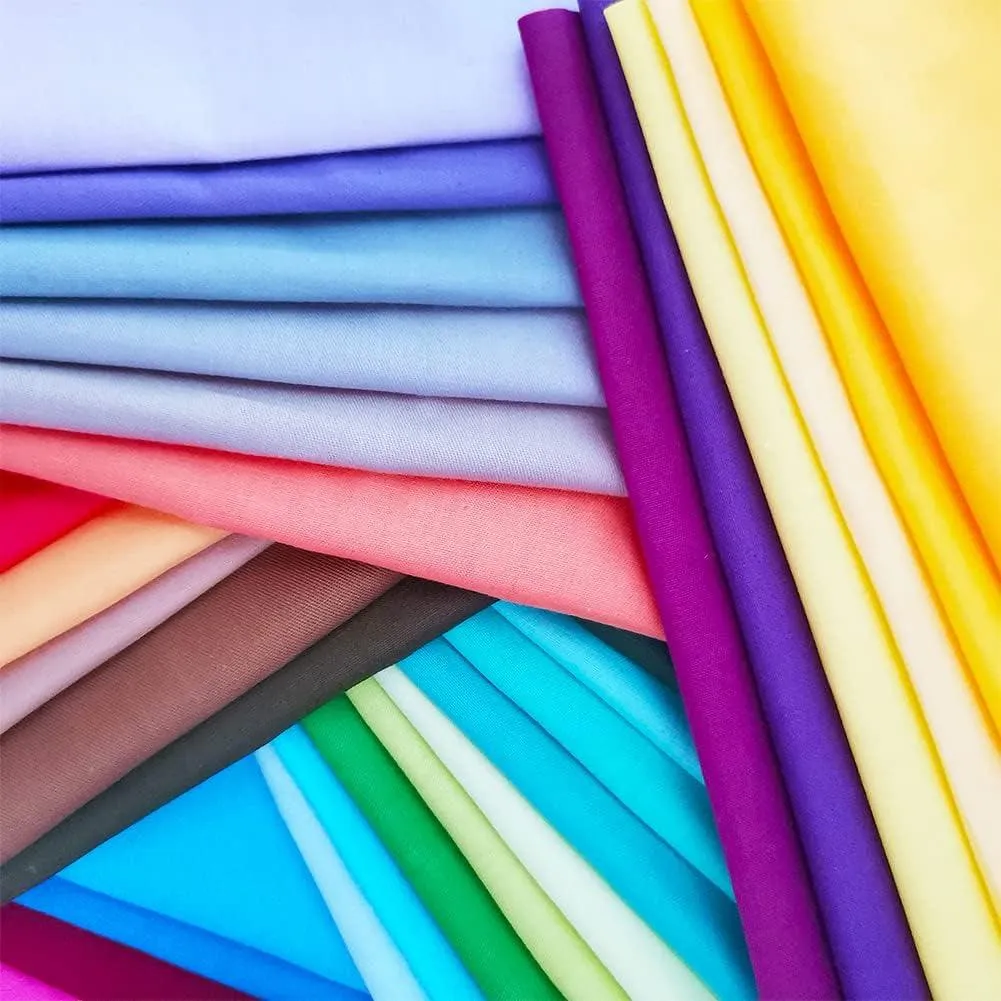 50 Pcs Quilting Fabric Bundles