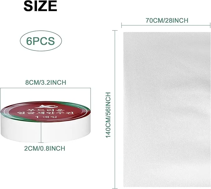 6Pcs Compressed Bath Towel, Pure Cotton Portable Bath Towel, Large Cotton Bath Towel, Reusable Travel Towel for Hotel Camping and Travel (27x55)
