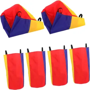 6Pcs Race Jumping Bags for Parent Race Bags for Outdoor Games Birthday Parties and Family Gatherings