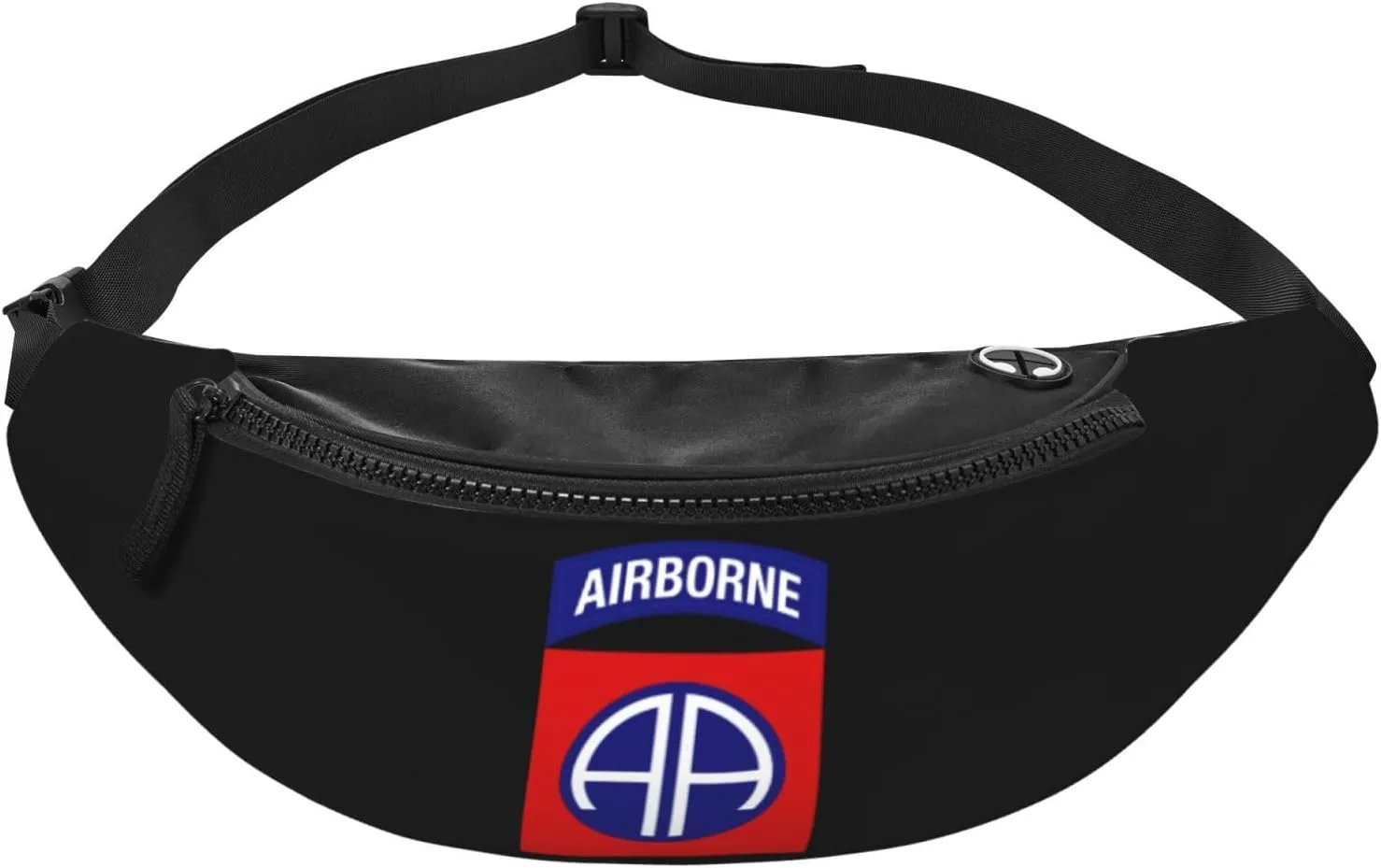 82nd Airborne Division Fanny Pack Daypack Crossbody Waist Bag For Travel Sports Running Hiking