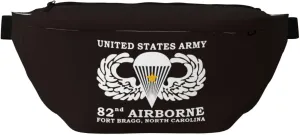 82nd Airborne Waist Pack Crossbody Fanny Pack Large Waist Bag Men Women Belt Bag For Running Walking Traveling