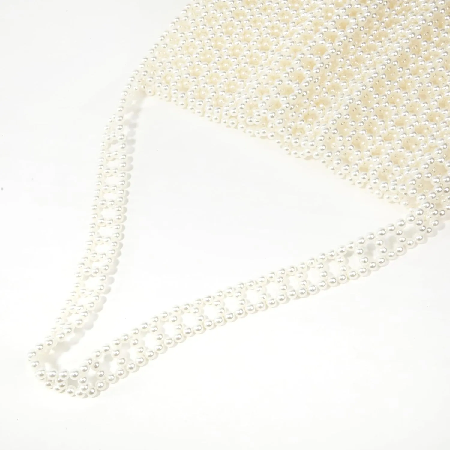 Acrylic Beaded Shoulder Bag Casual Tote Bag for Daily Use and Travel