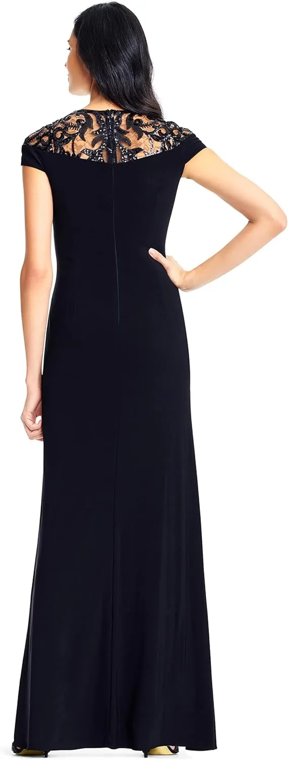 Adrianna Papell Women's Sequin Jersey Dress