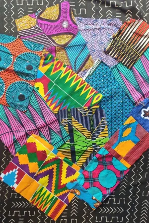 African Print Fabric Offcuts