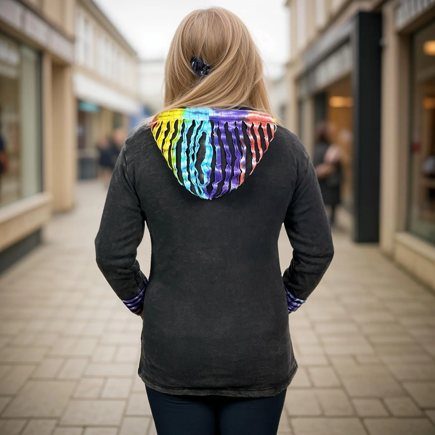 Agan Traders 2025 Spring Bohemian Gypsy Hippie Patchwork Fall Embroidered Jackets for Women - Fleece Insulated Zip Up Hoodies