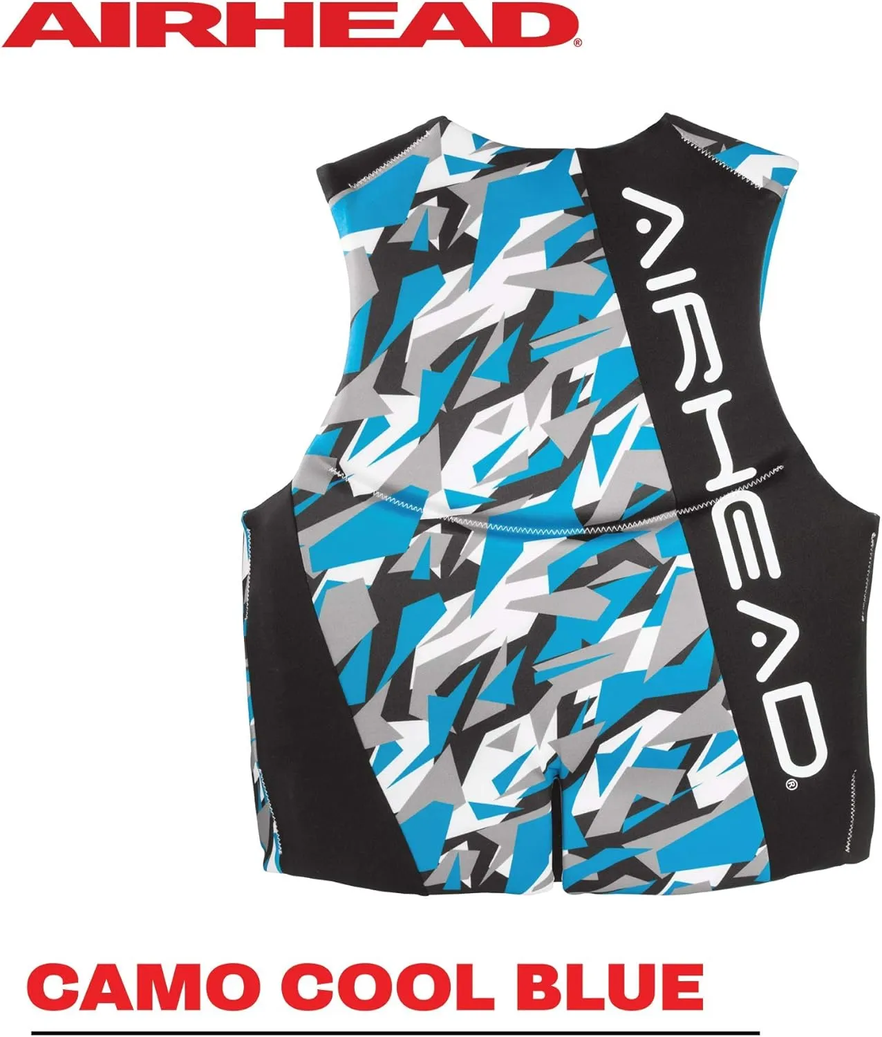 AIRHEAD Men's Camo Cool Neolite Kwik-Dry Life Jacket, Coast Guard Approved
