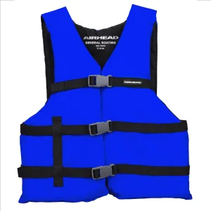 Airhead Youth's General All Purpose Life Jacket, Multiple Colors Available
