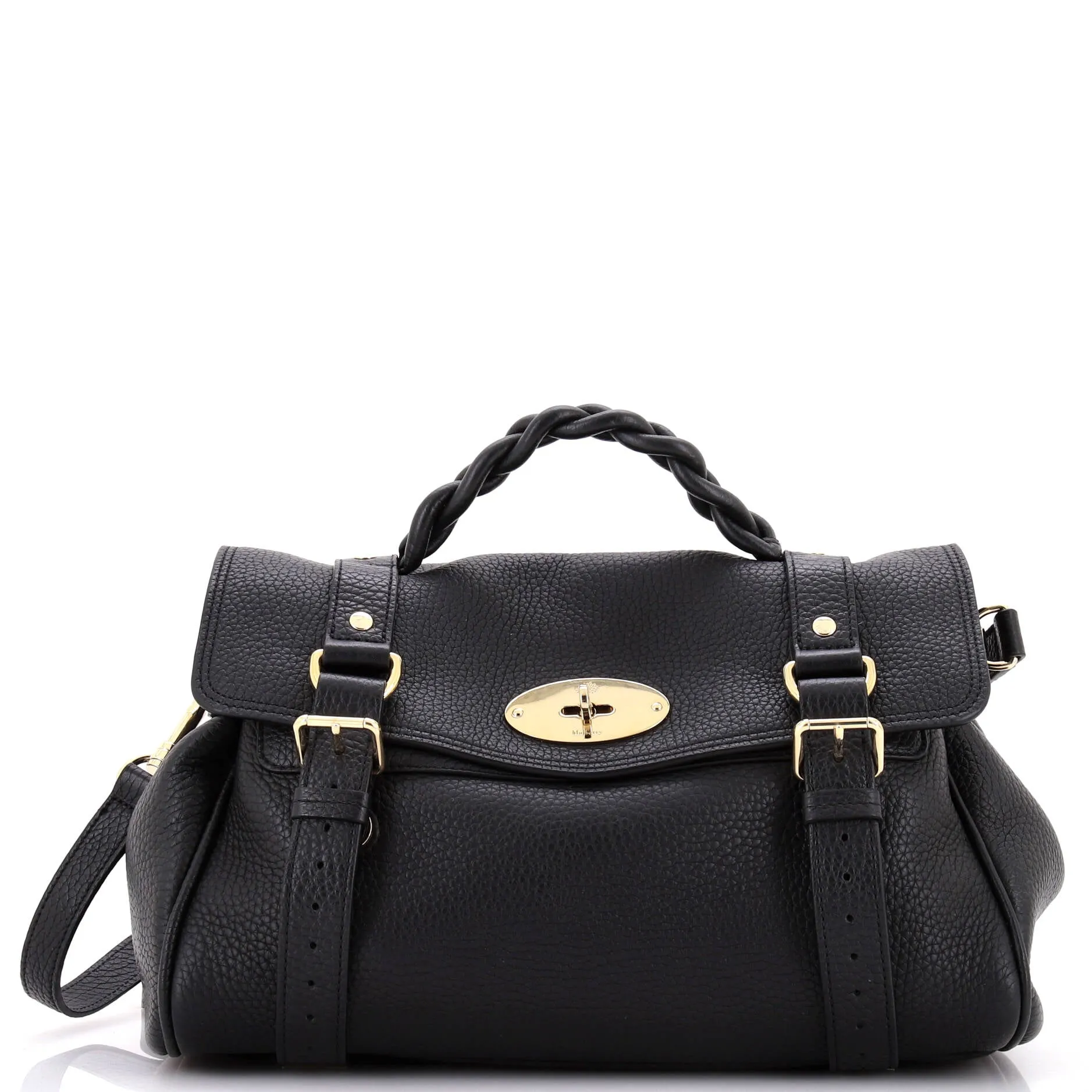 Alexa Satchel NM Leather Medium