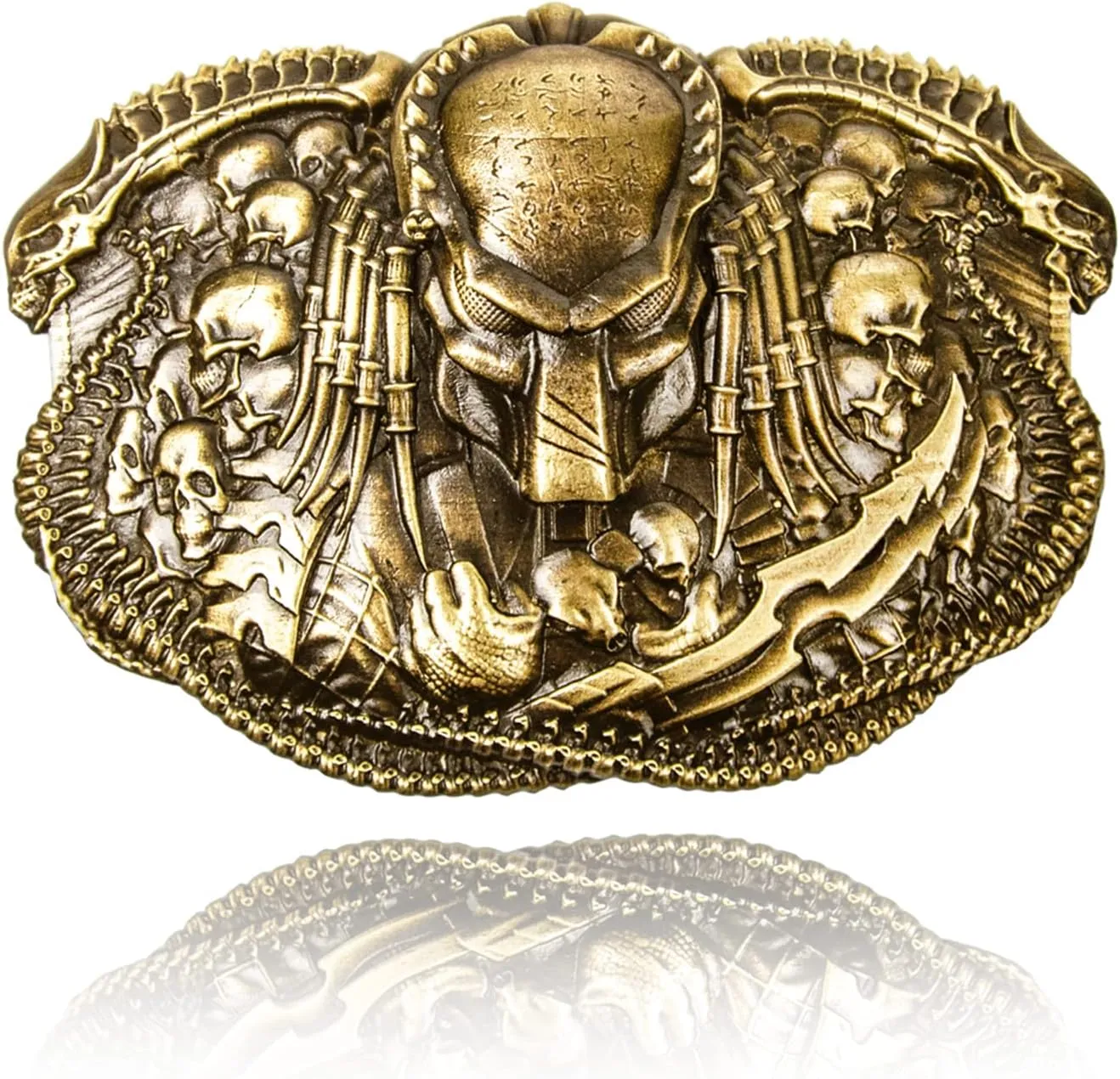 ALEXES Custom Western Belt Buckles for Men - Brass