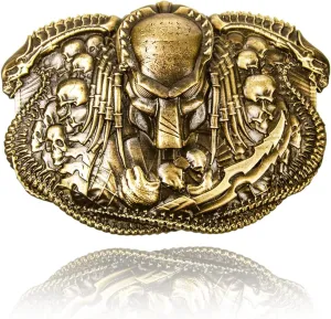 ALEXES Custom Western Belt Buckles for Men - Brass