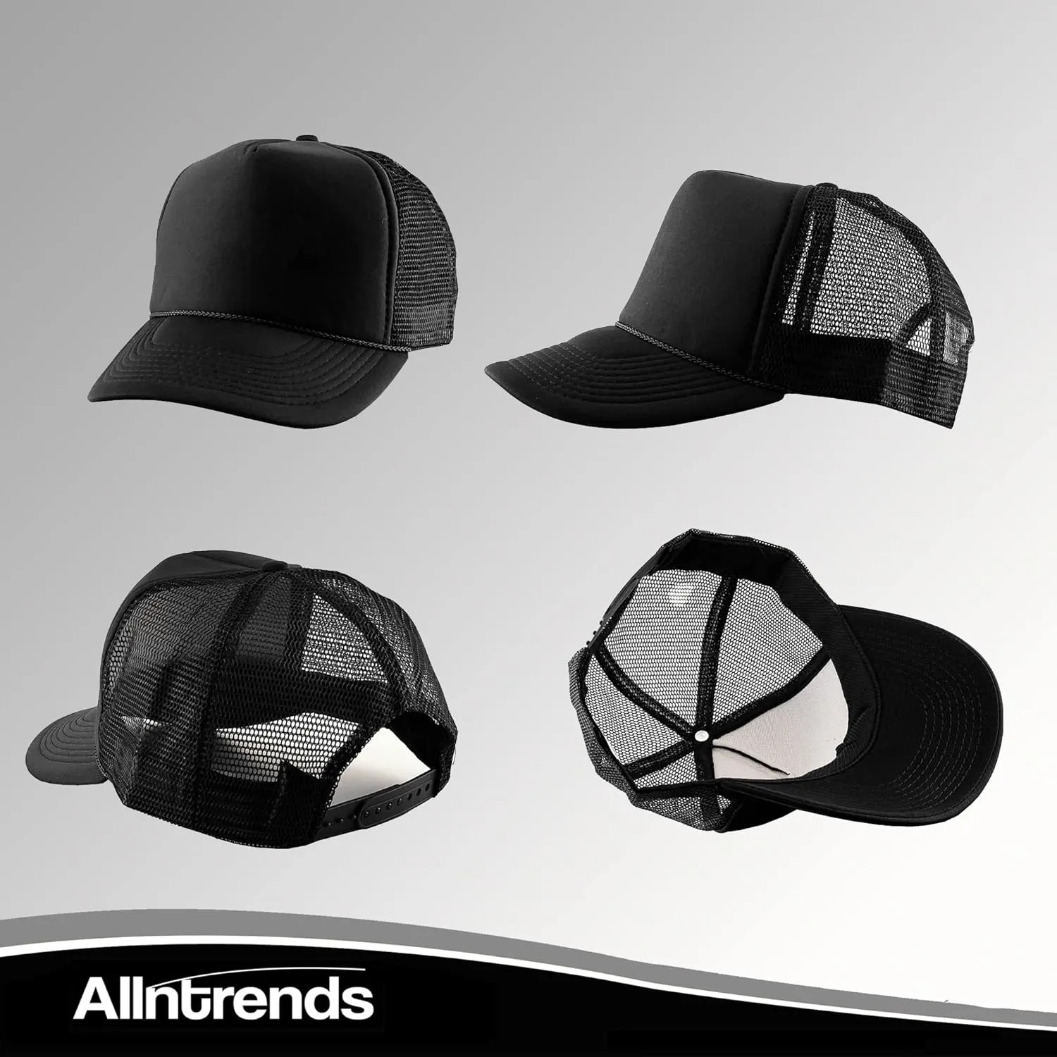 ALLNTRENDS Pizza Slut Trucker Hat Embroidered Adult Baseball Cap Adjustable Snapback