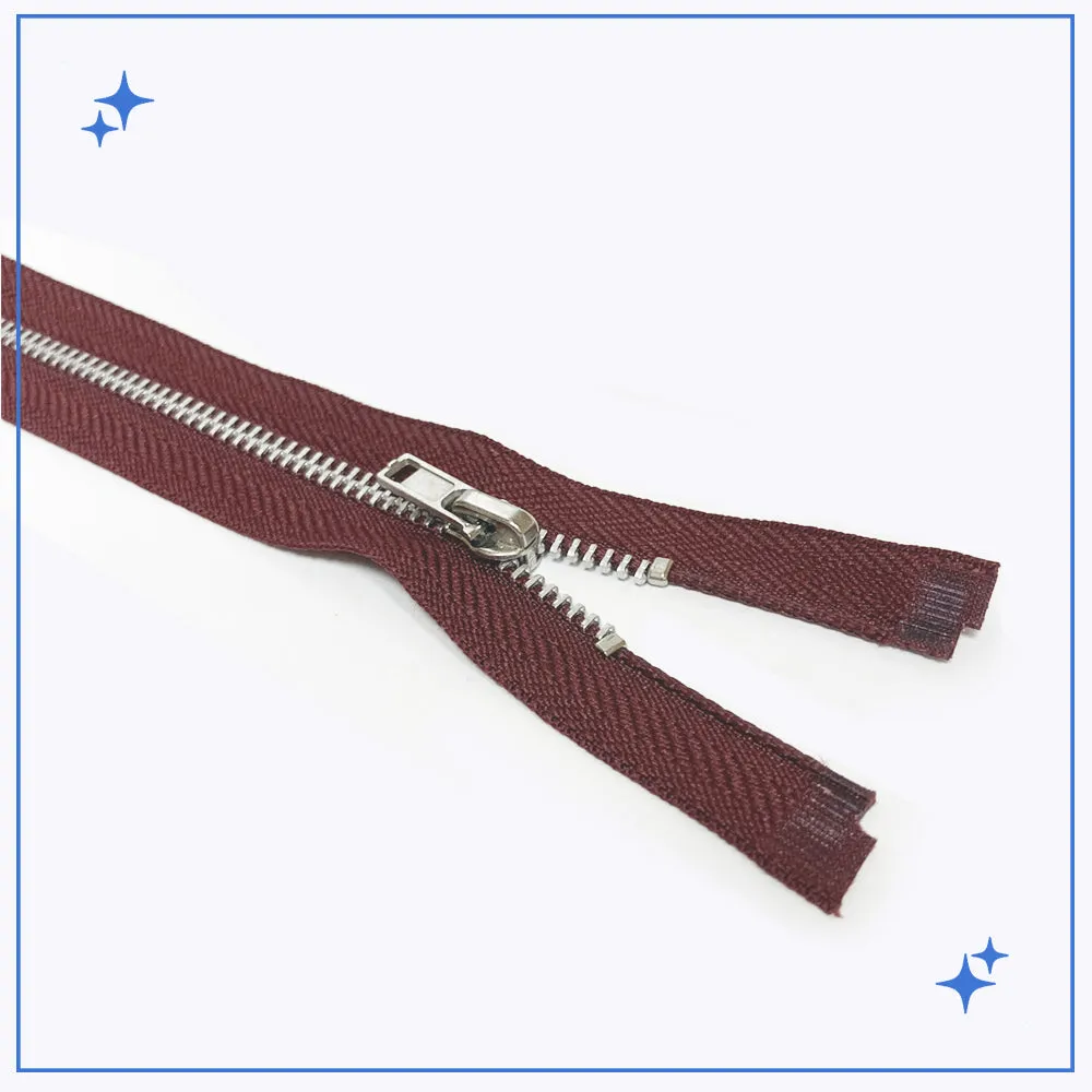Aluminum Separating Zippers