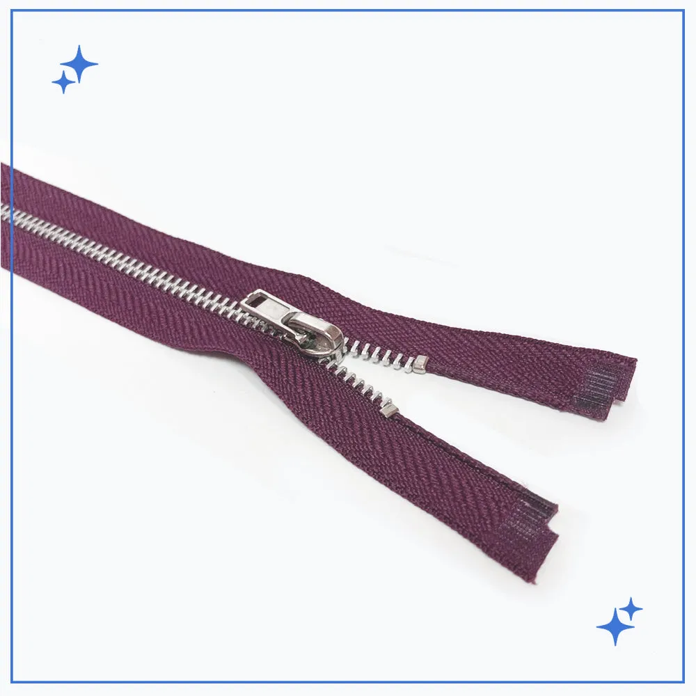 Aluminum Separating Zippers