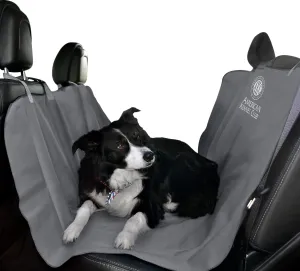 American Kennel Club Hammock Style Pet Car Seat Cover for Back Seats - 56 x 54 Inches - Gray