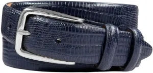Andrew/Armando - Dress Belt Solid Brass Buckle (Gold & Silver) Genuine Full-Grain Cowhide Leather Belt 1-1/8"(30mm) Wide