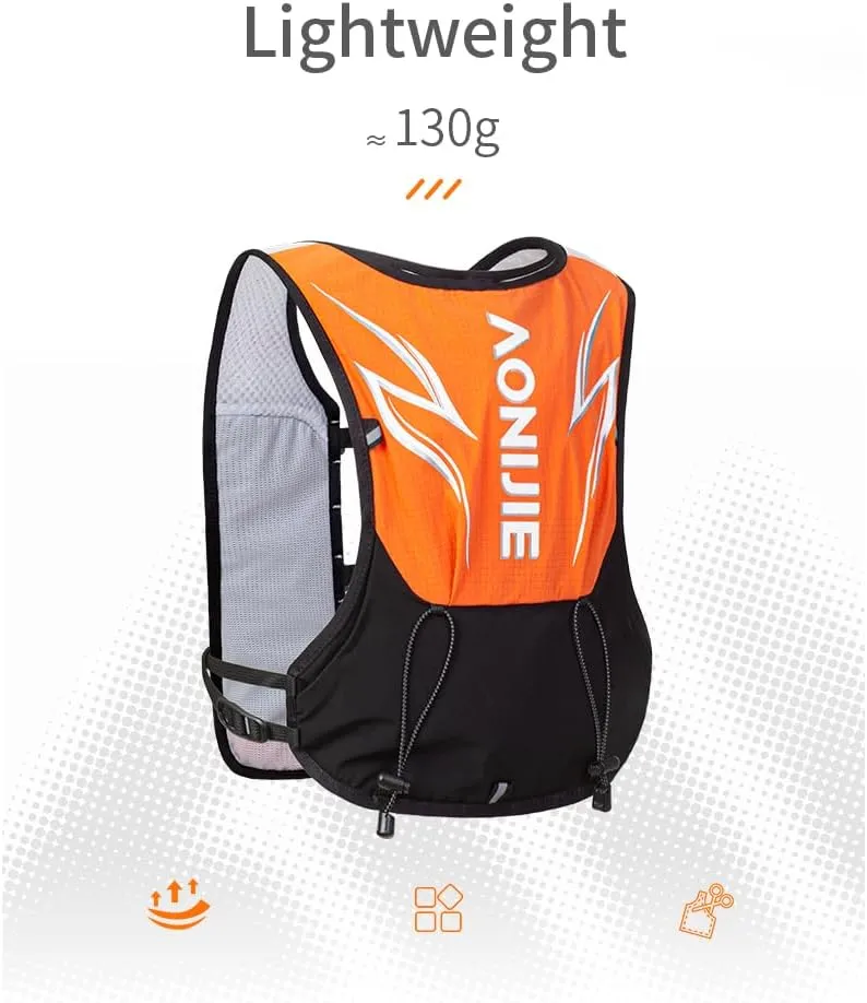 AONIJIE Running Backpack for Kids, Lightweight Hydration Pack 3L Multifunctional for Hiking Running Cycling