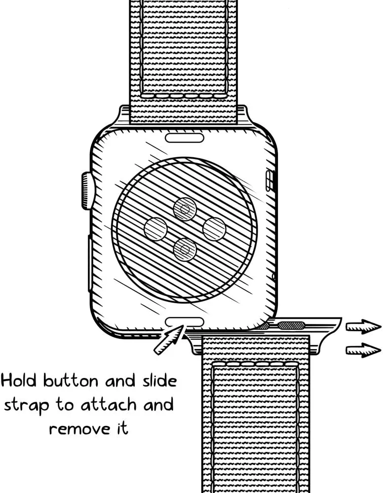Archer Watch Straps - Seat Belt Nylon Straps for Apple Watch