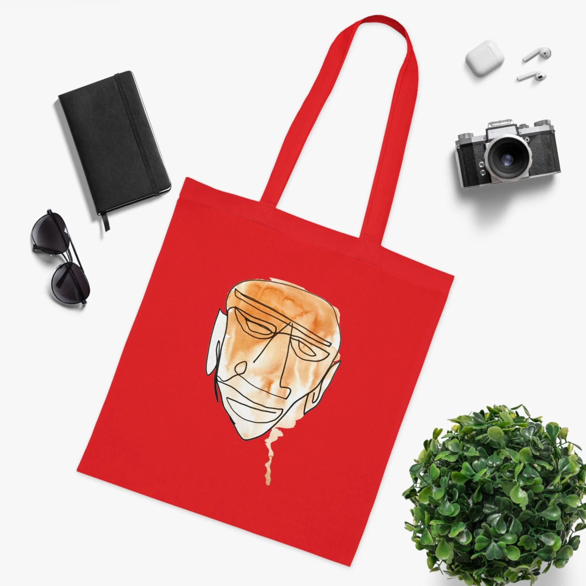 Are - Versatile 100% Cotton Tote: Vibrant Colors, Light & Practical