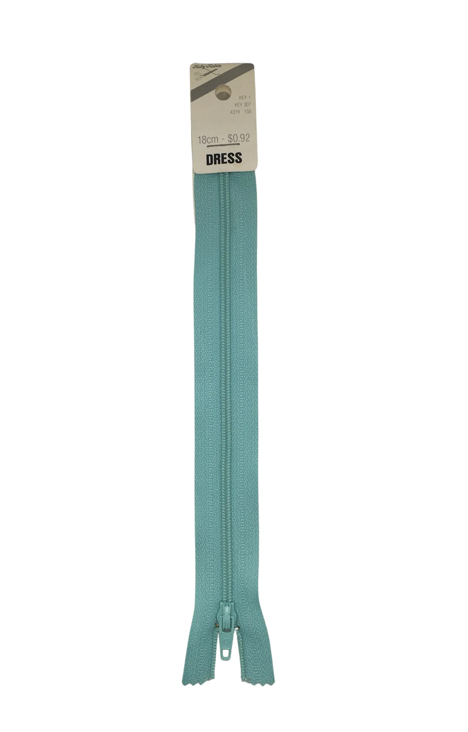 Assorted Nylon Dress Zippers