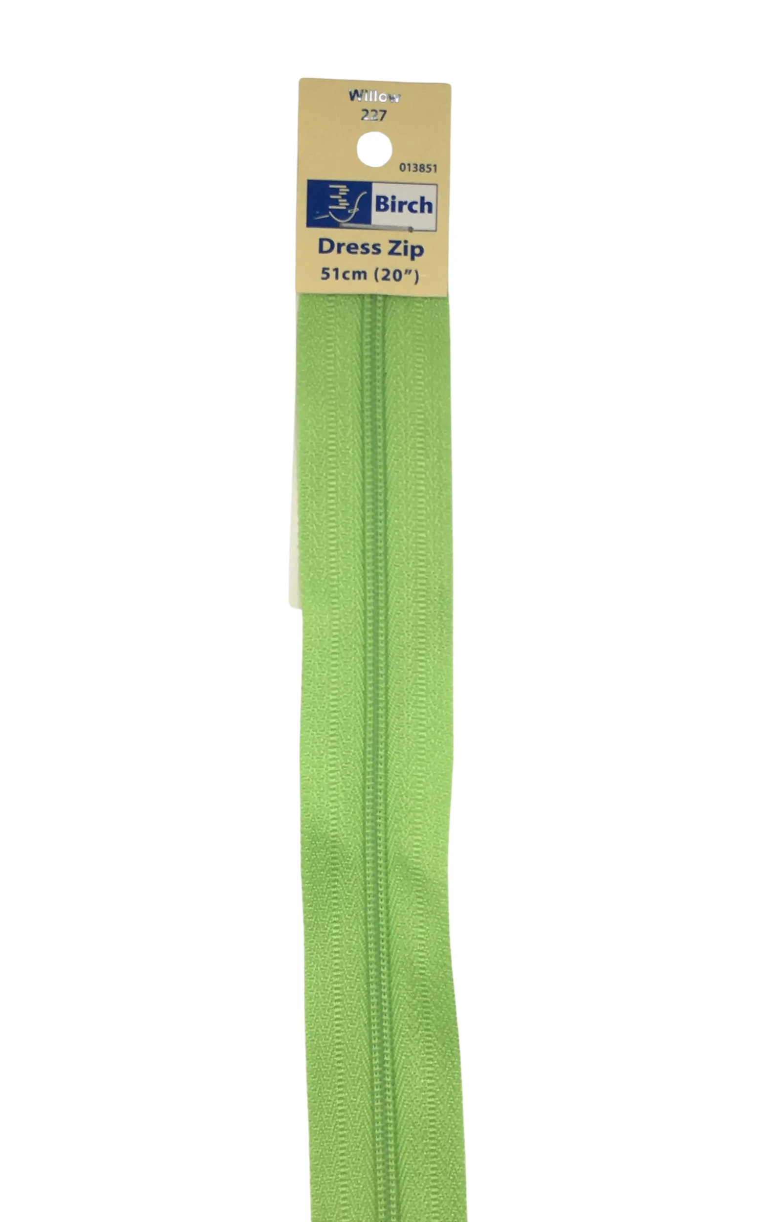 Assorted Nylon Dress Zippers