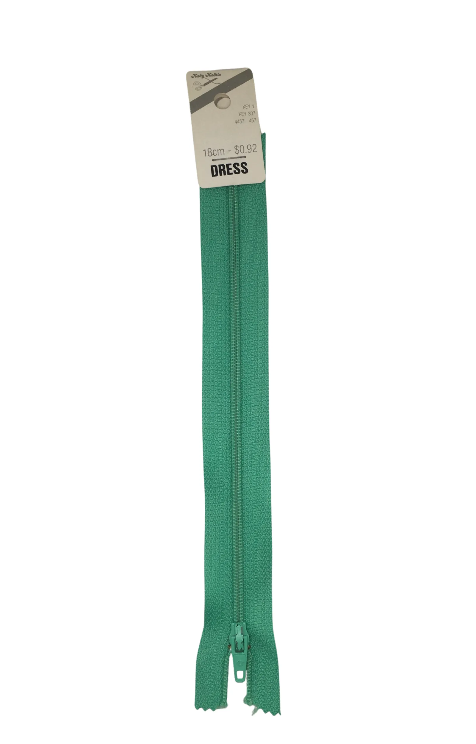 Assorted Nylon Dress Zippers