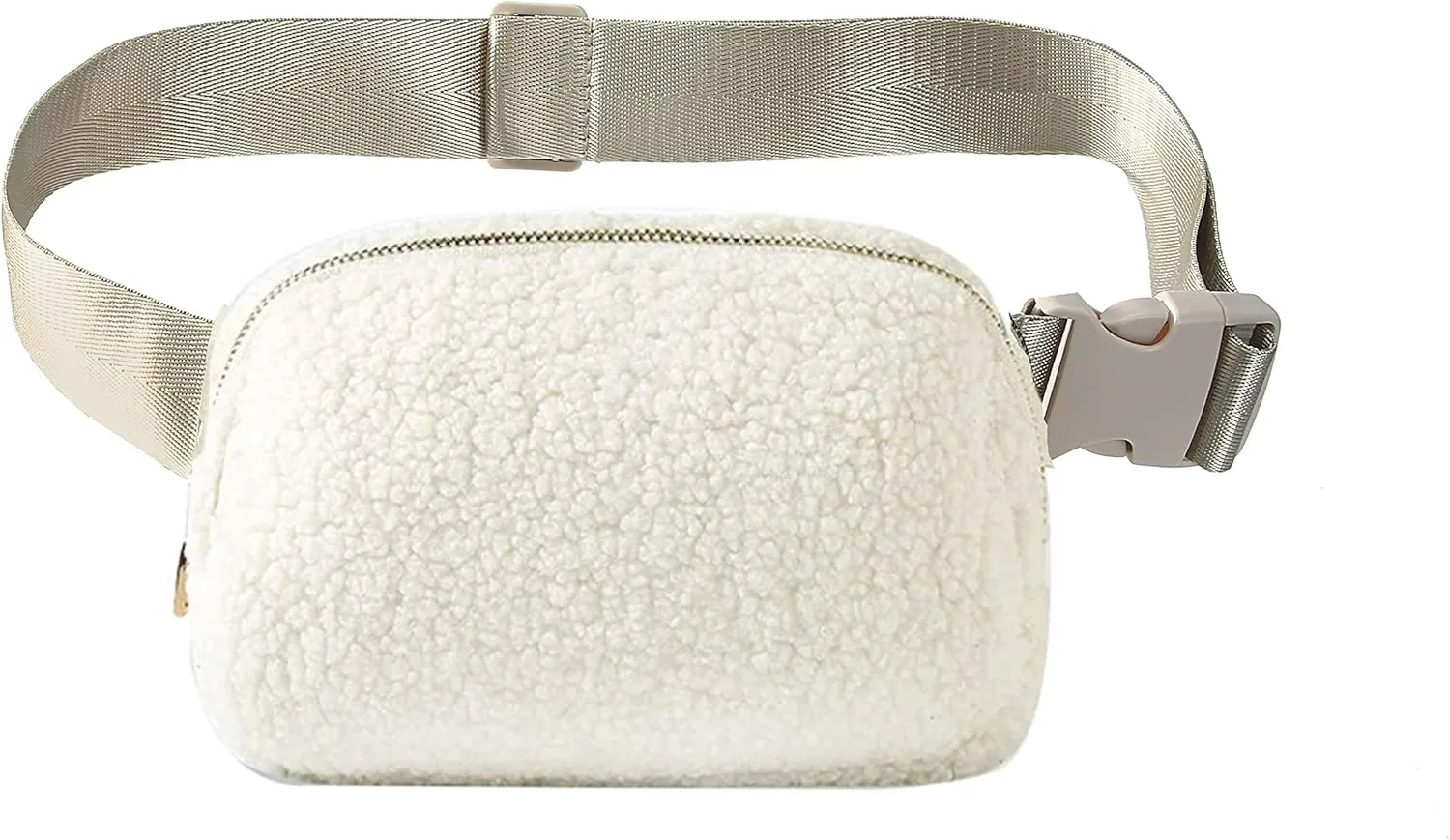 Athletica Everywhere Fleece Belt Bag,Crossbody Bag Fanny Pack for Women,Cute Mini Everywhere Bum Hip Waist Pack,Gold Buckle Dupes