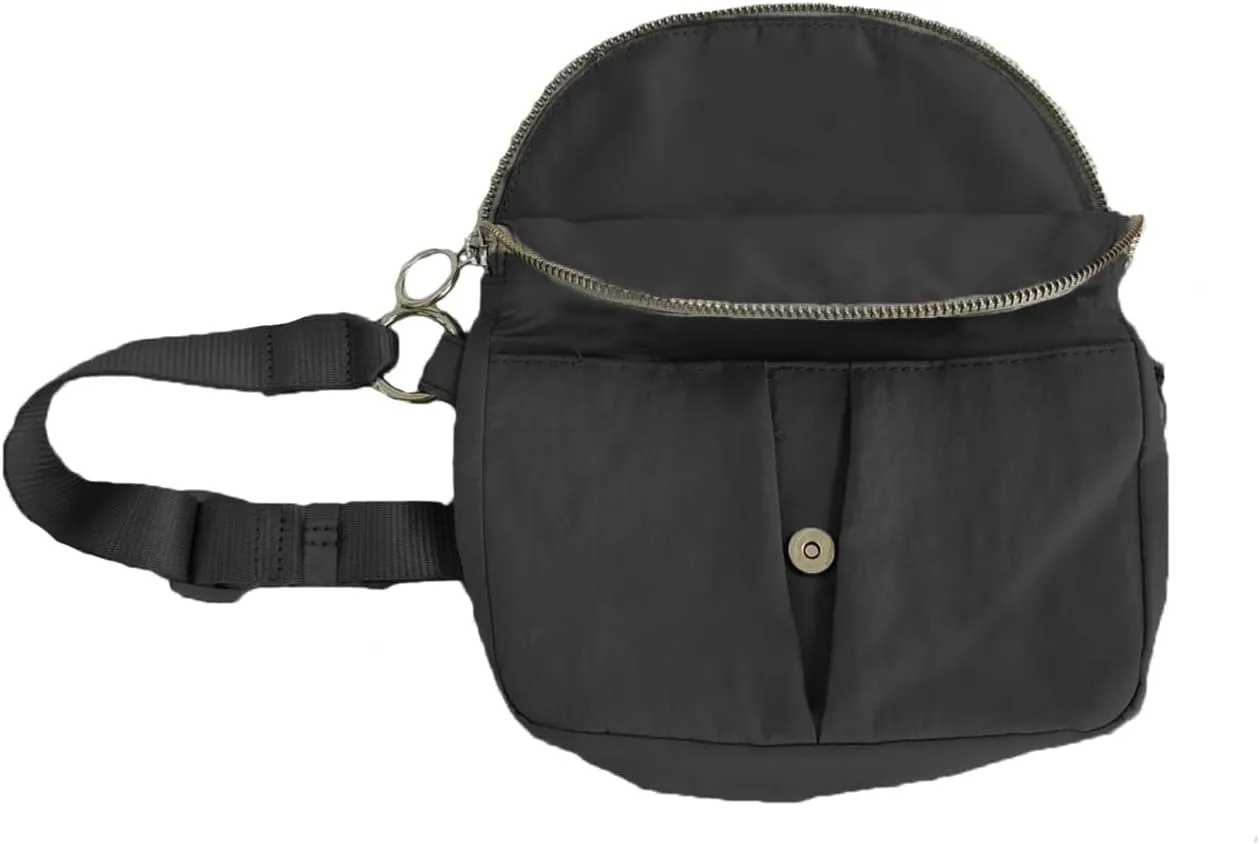 Athletica Everywhere Fleece Belt Bag,Crossbody Bag Fanny Pack for Women,Cute Mini Everywhere Bum Hip Waist Pack,Gold Buckle Dupes