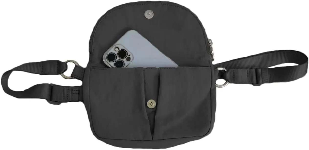Athletica Everywhere Fleece Belt Bag,Crossbody Bag Fanny Pack for Women,Cute Mini Everywhere Bum Hip Waist Pack,Gold Buckle Dupes