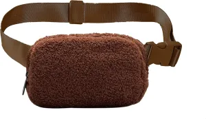Athletica Everywhere Fleece Belt Bag,Crossbody Bag Fanny Pack for Women,Cute Mini Everywhere Bum Hip Waist Pack,Gold Buckle Dupes