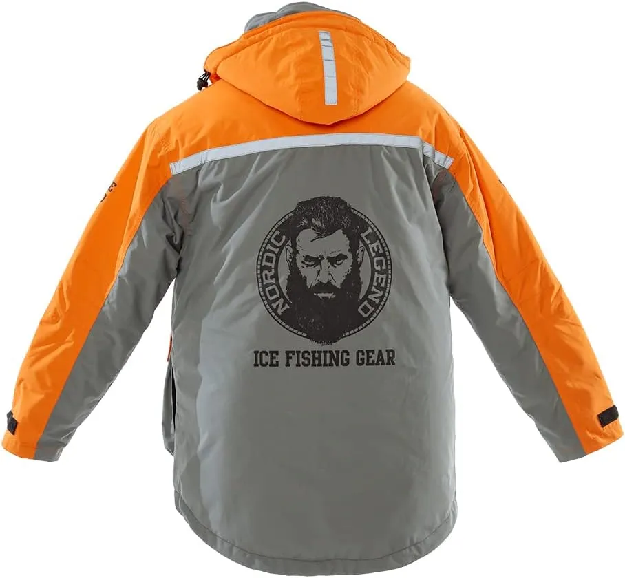 Aurora Series Ice Fishing Suit, Insulated Bibs and Jacket, Waterproof Gear for Ice Fishing and Snowmobiling