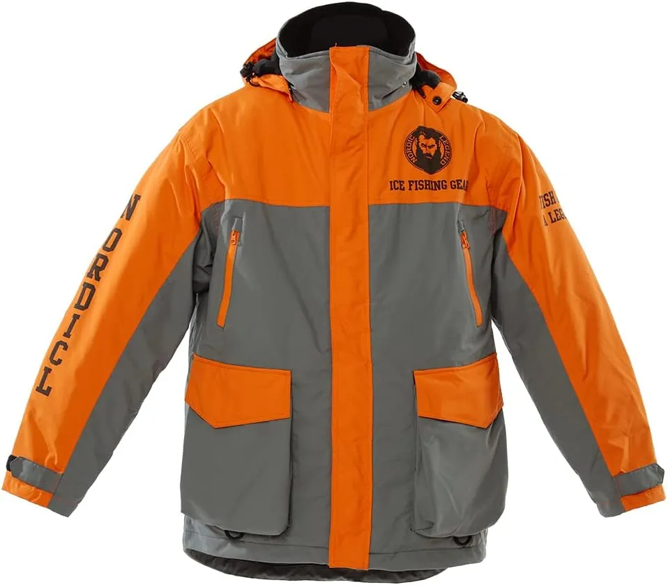 Aurora Series Ice Fishing Suit, Insulated Bibs and Jacket, Waterproof Gear for Ice Fishing and Snowmobiling